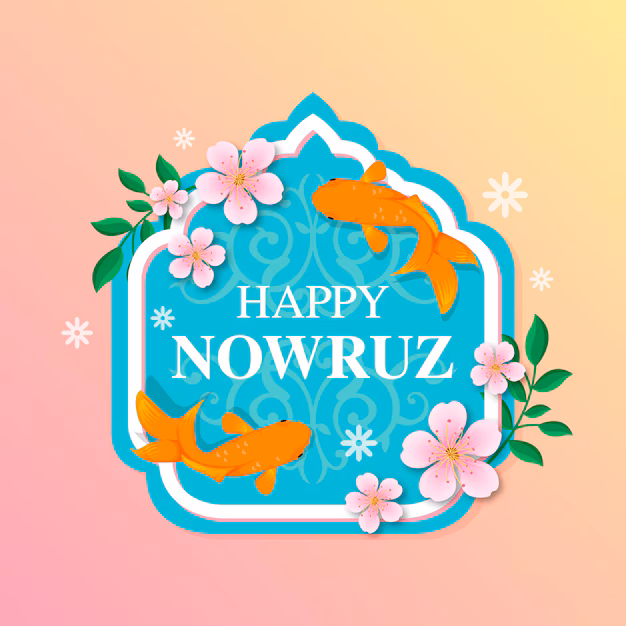 Flat Design Happy Nowruz