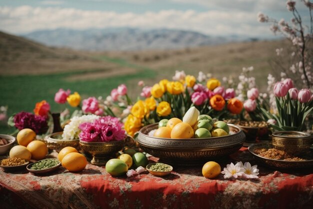 Spring Nowruz Picture Border