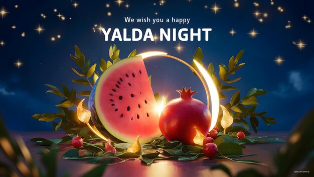 Yalda Night Celebration Banner