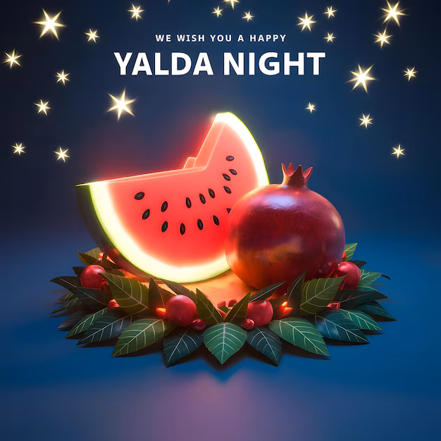 Yalda Night Celebration Banner