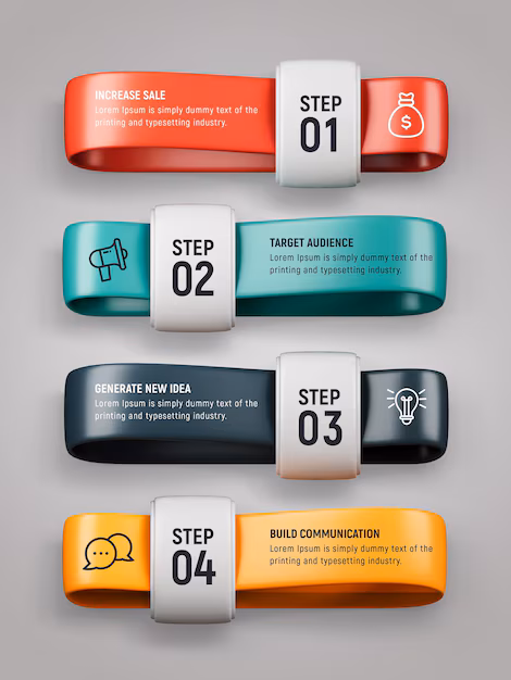 3d Business Infographics Template