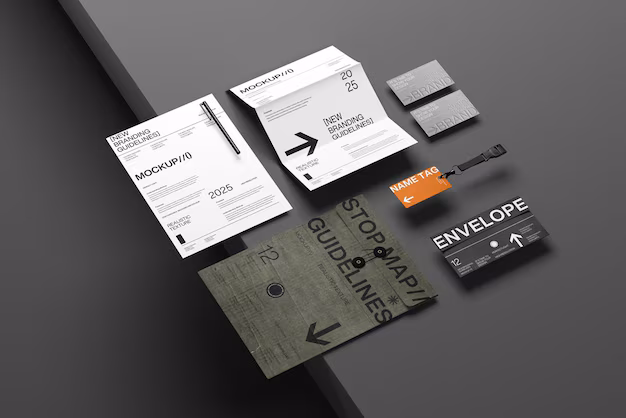 Brand Identity Stationery Mockup Set