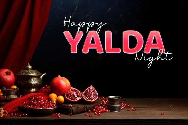 Design Yalda Background Yalda Banner Template