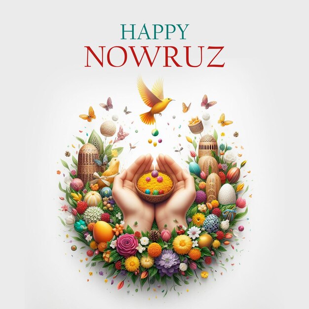 Nowruz Social Media Design