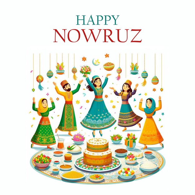 Nowruz Social Media Design
