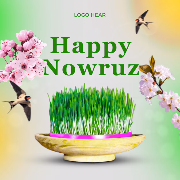 Psd Banner Design With Happy Nowruz Holiday