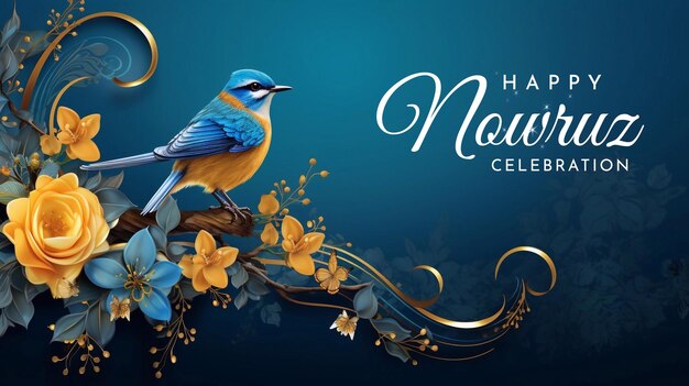 Psd Happy Nowruz Celebration Template Design