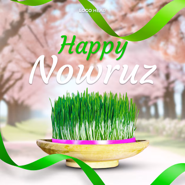 Psd Realistic Happy Nowruz Concept