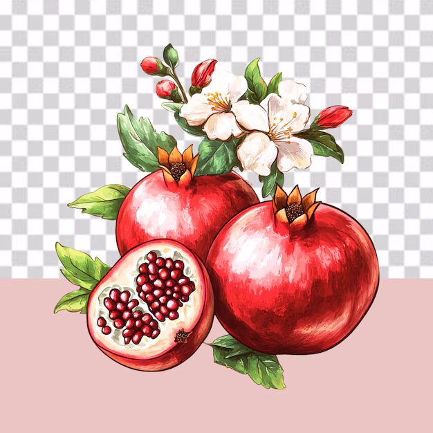 Yalda Night Bliss Pomegranates Poetry
