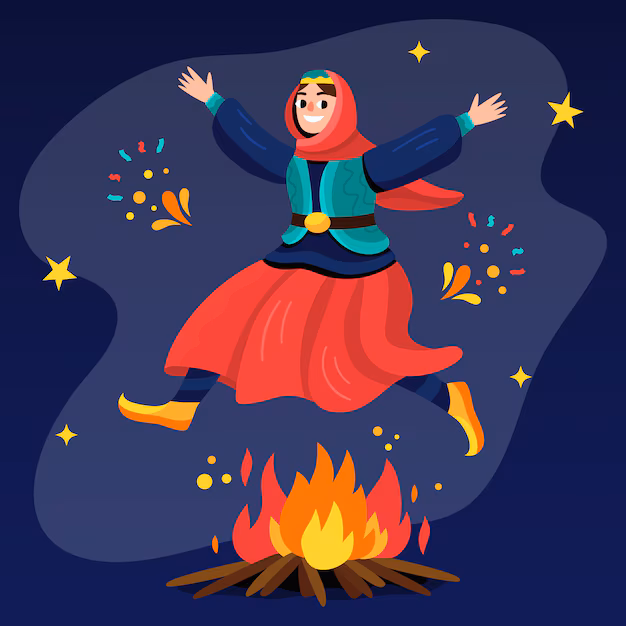 Flat Nowruz Illustration