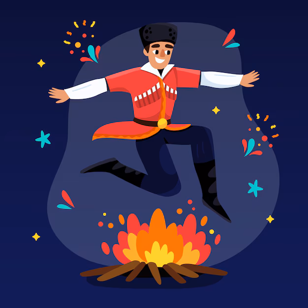 Flat Nowruz Illustration