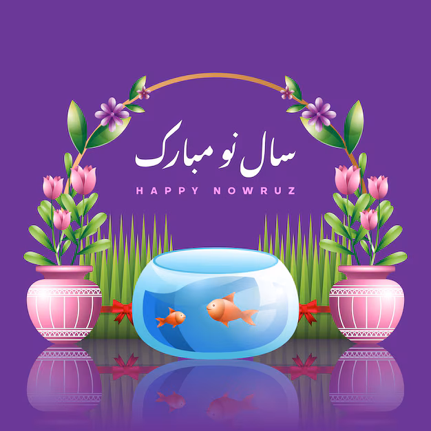 Simple Square Template Happy Nowruz Day